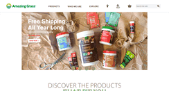 Desktop Screenshot of amazinggrass.com